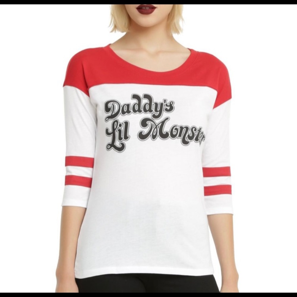 Daddy’s lil monster hot topic Capri shirt